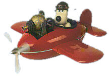 Gromit in the Porridge Plane